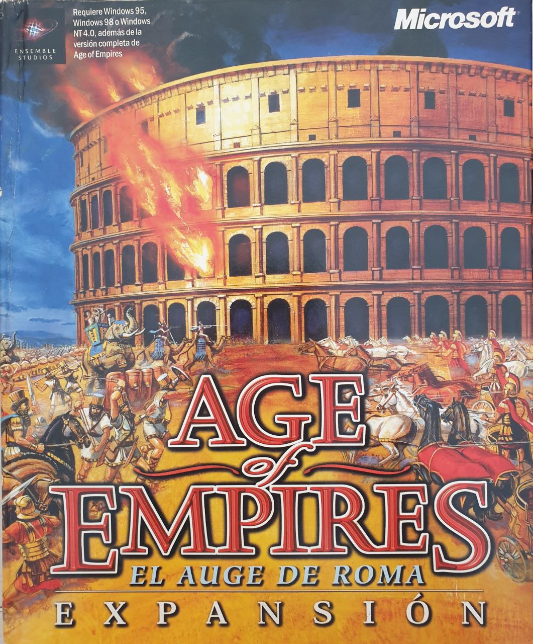 Age of Empires: El Auge de Roma cover