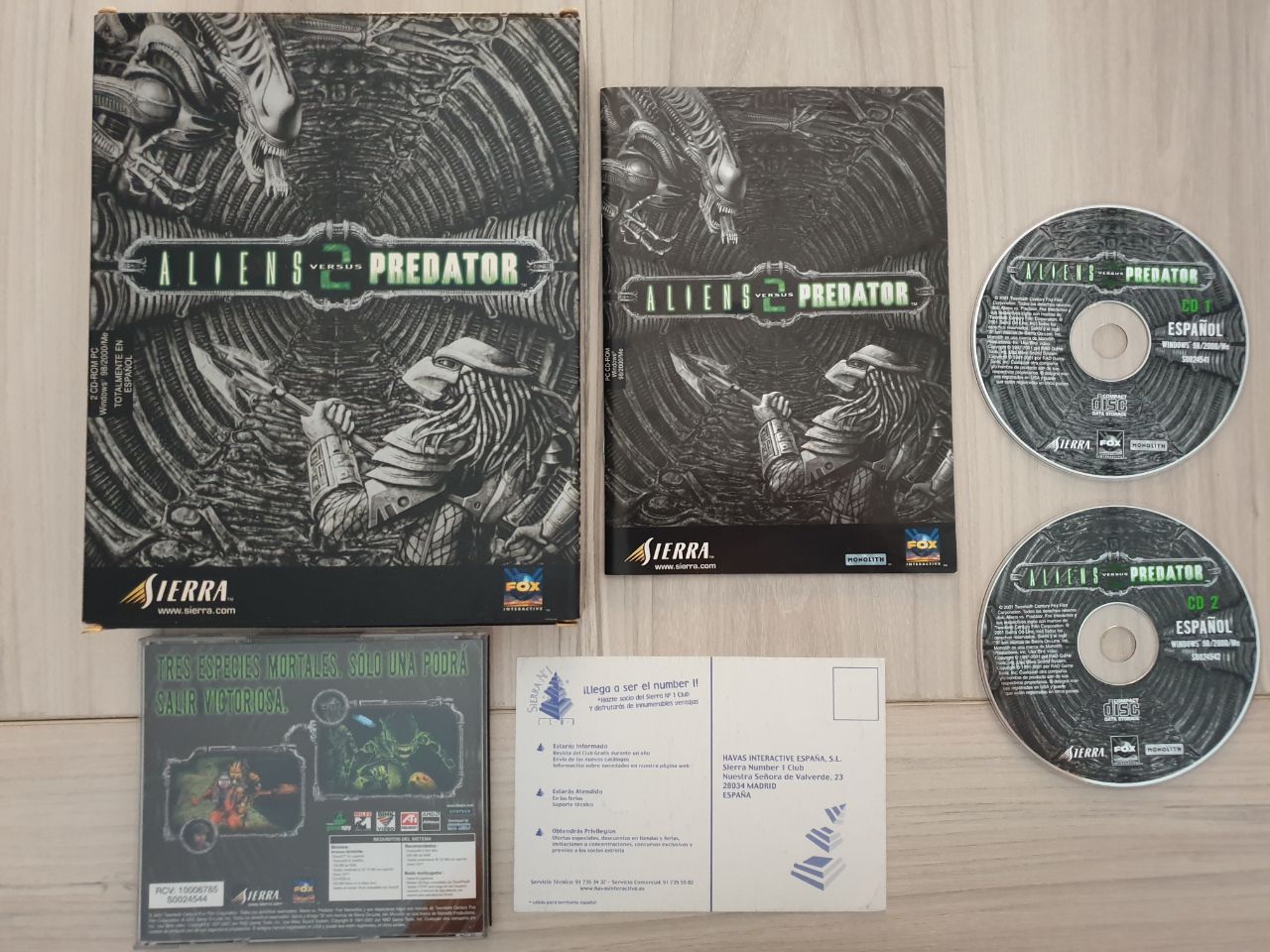Aliens versus Predator 2 content