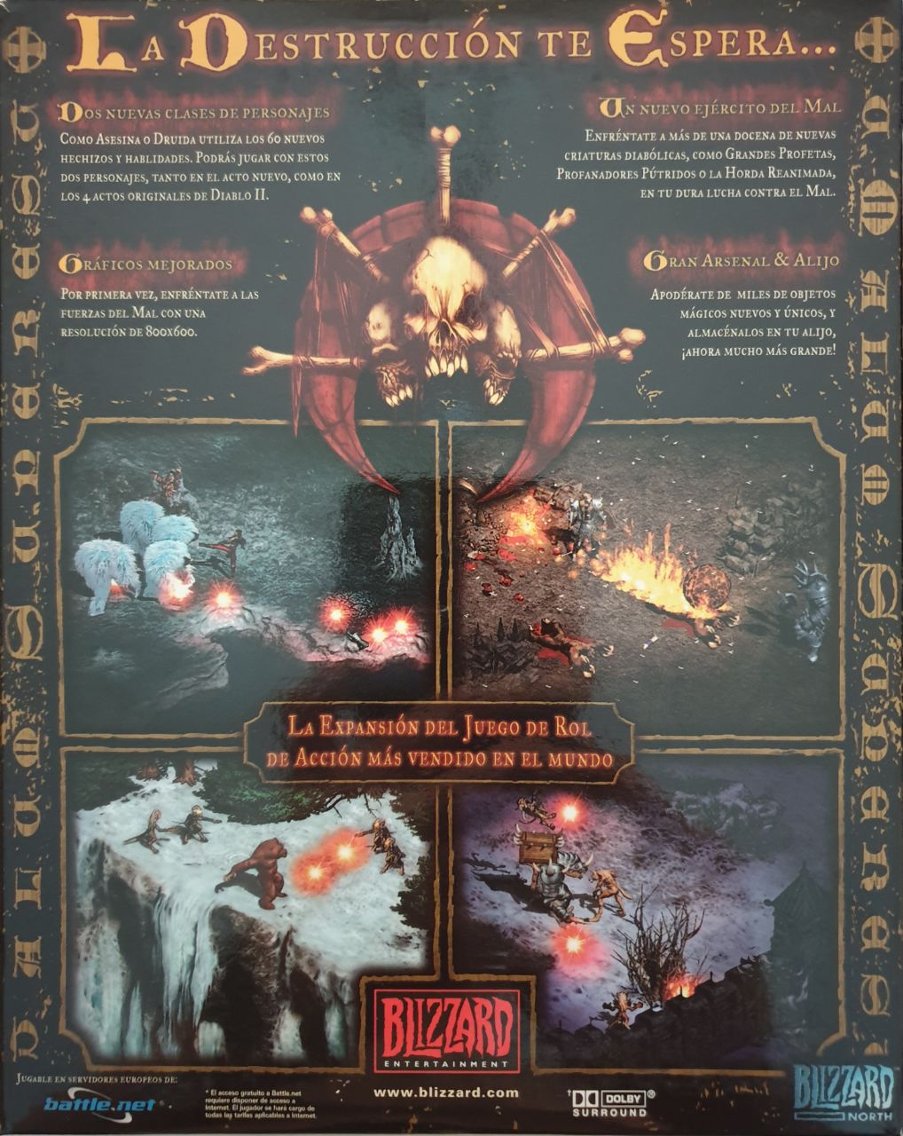 Diablo II: Lord of Destruction back cover