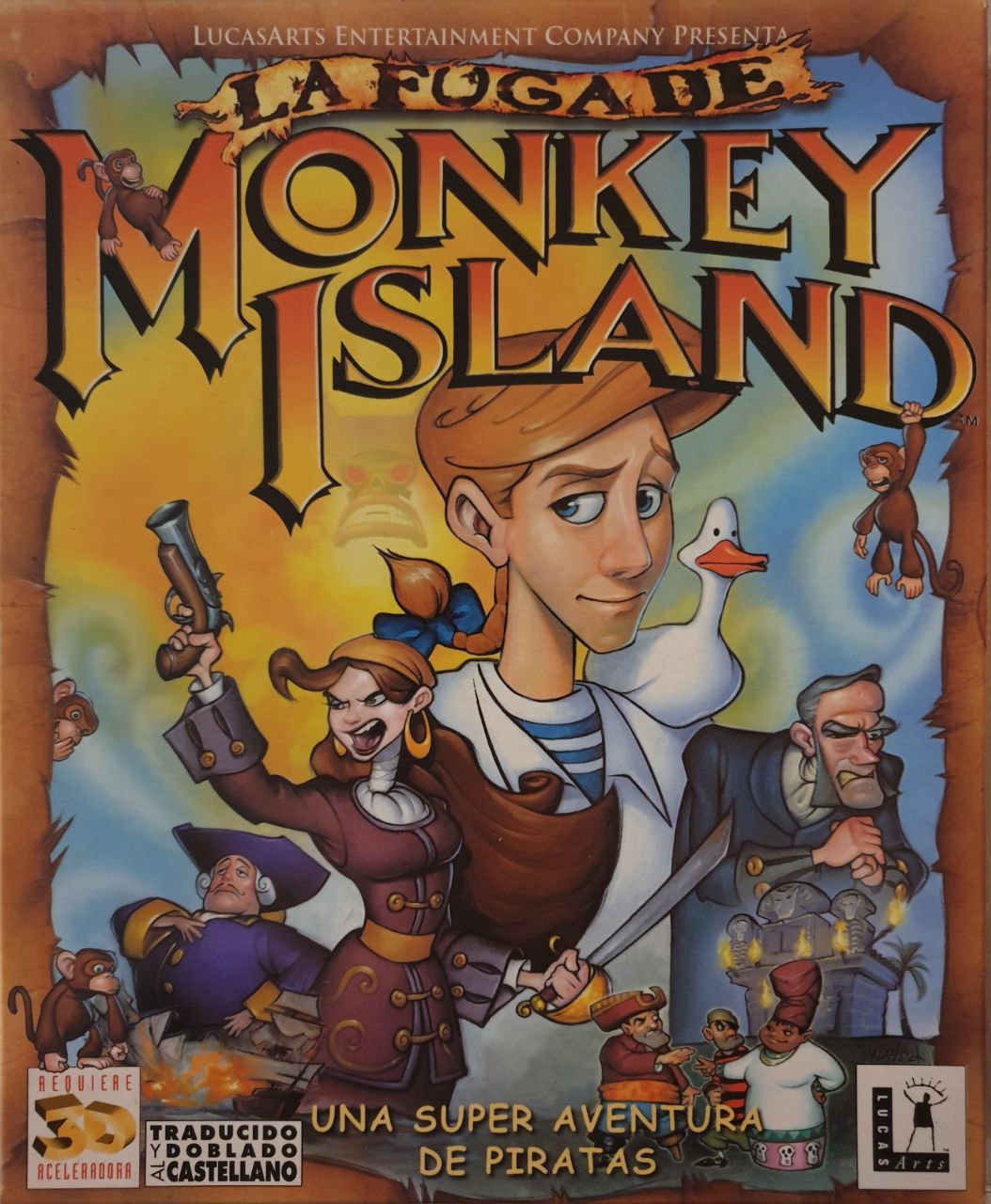 La Fuga de Monkey Island cover