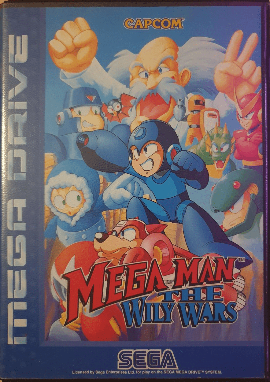 Mega Man The Wily Wars cover
