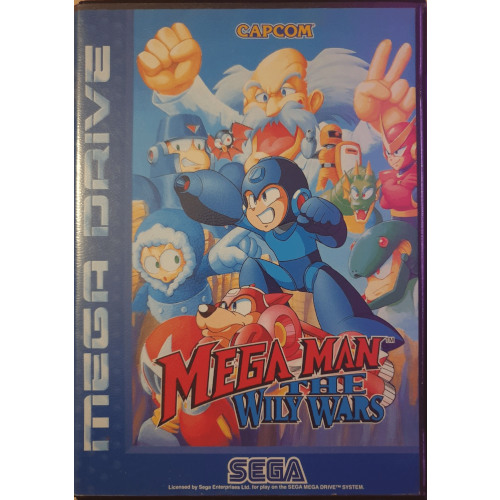 Mega Man The Wily Wars cover