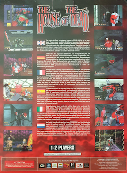 The House of the Dead back cover