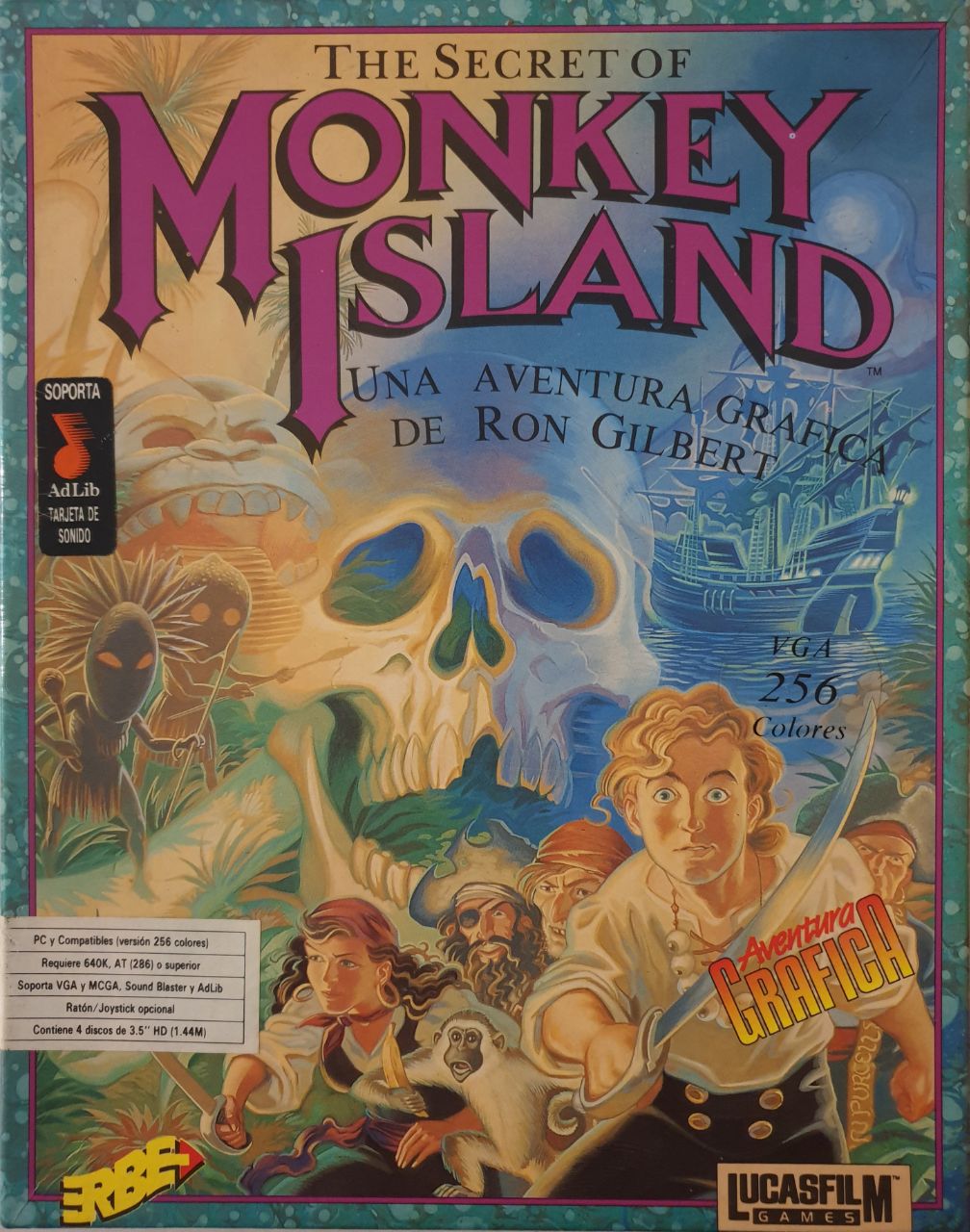 The Secret of Monkey Island cover
