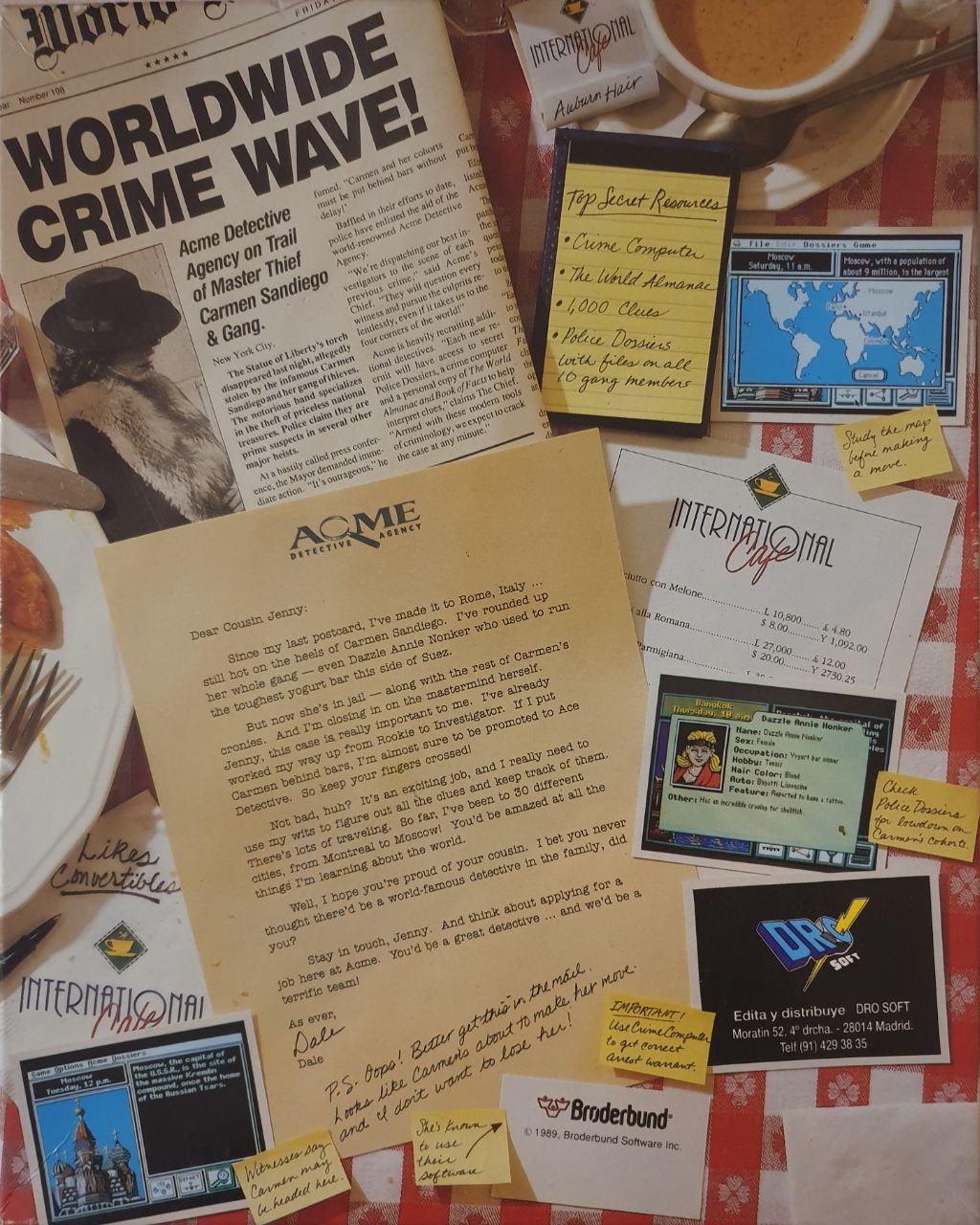 ¿Dónde está Carmen Sandiego? ¡Búscala por todo el mundo! back cover